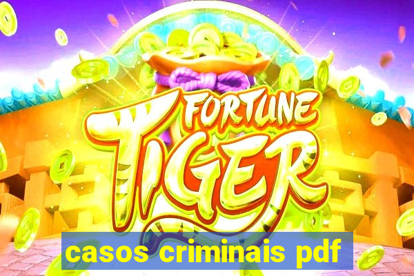 casos criminais pdf